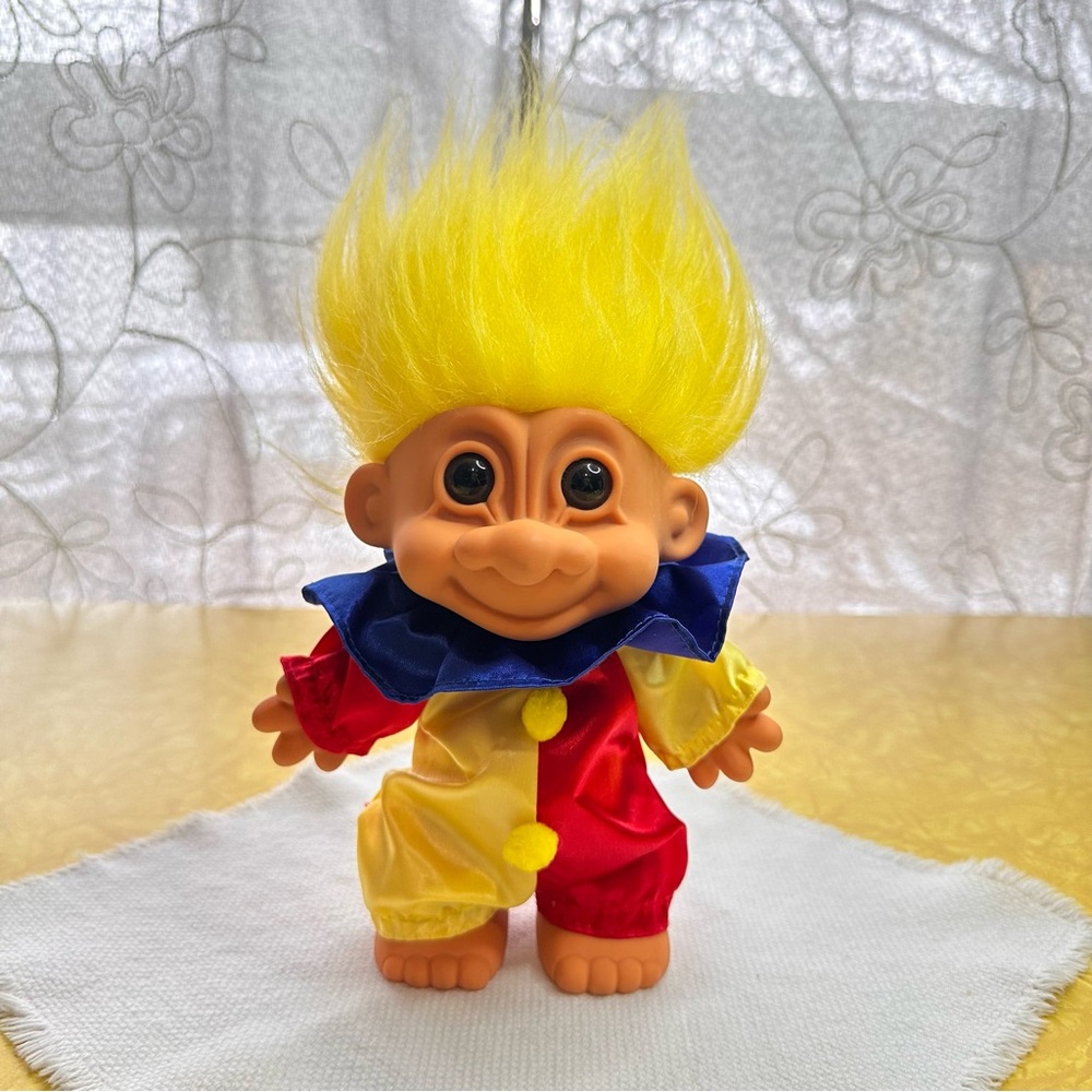 Vintage Troll Doll by Russ Large Clown